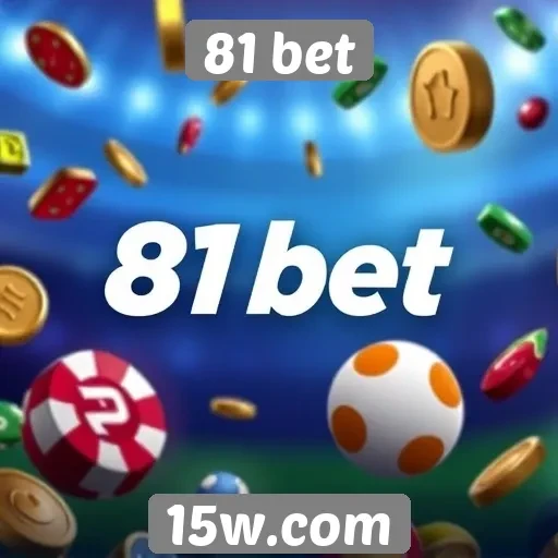 Variedade de jogos disponíveis na 81 bet